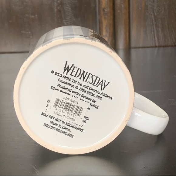 On Wednesdays We Wear Black - Wednesday Adams 20oz Ceramic Mug - Picture 10 of 11